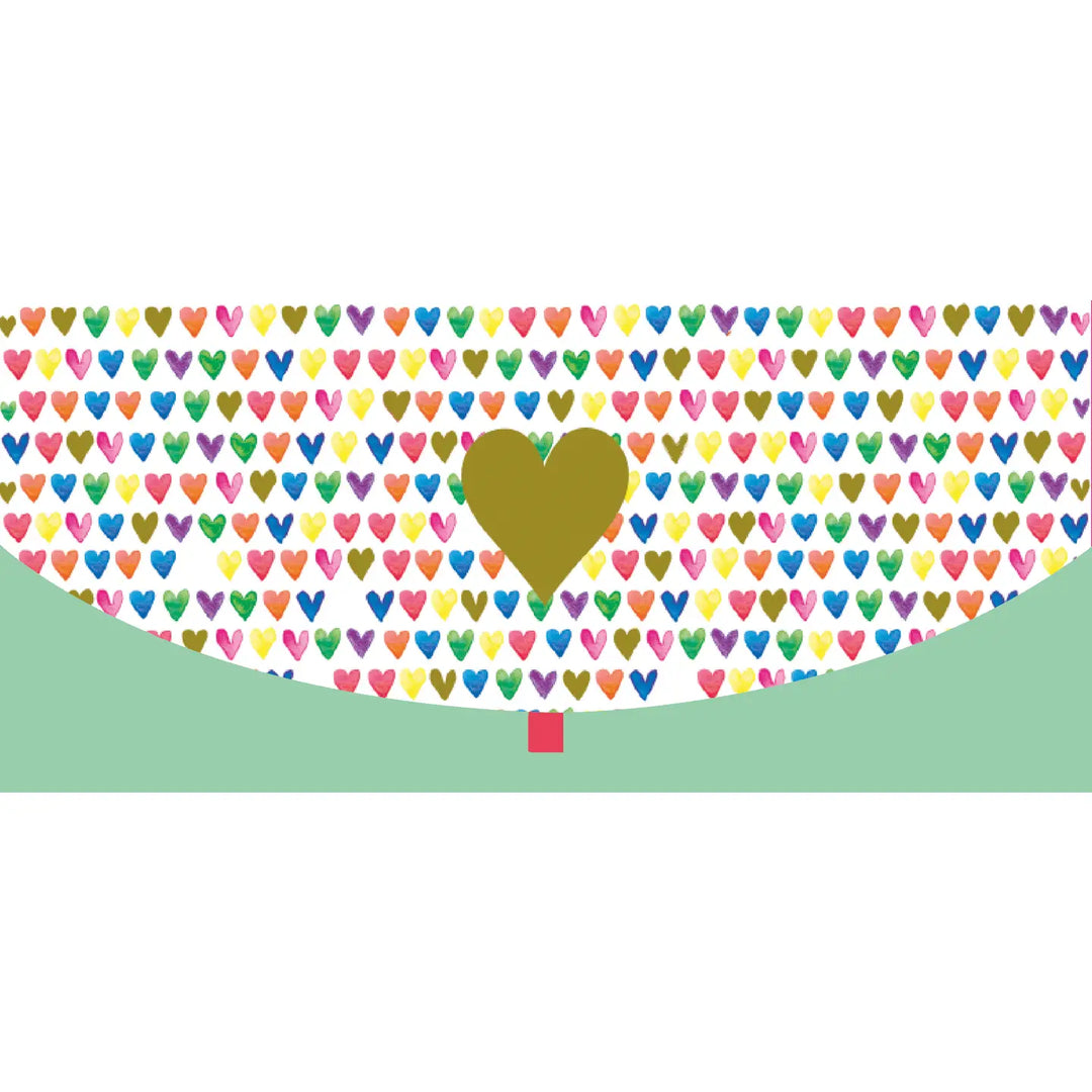 Sobre Money card Corazones