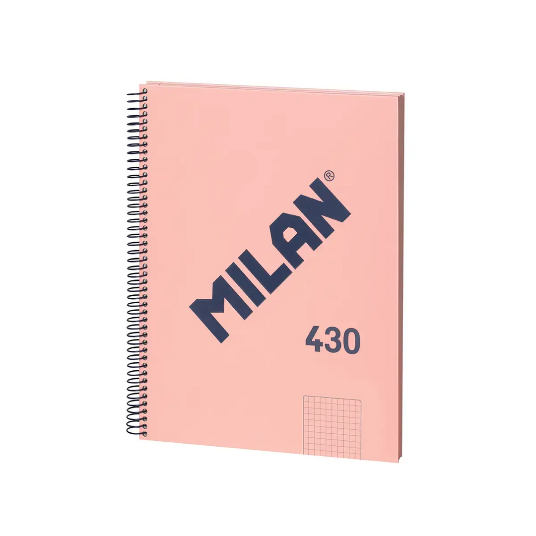 Cuaderno A4 con espiral y tapa dura, papel cuadriculado, colección 430 since 1918