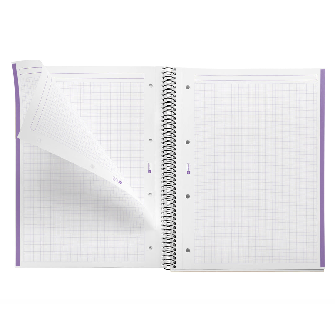 Cuaderno NB1 A4 80 CLA PP Violeta
