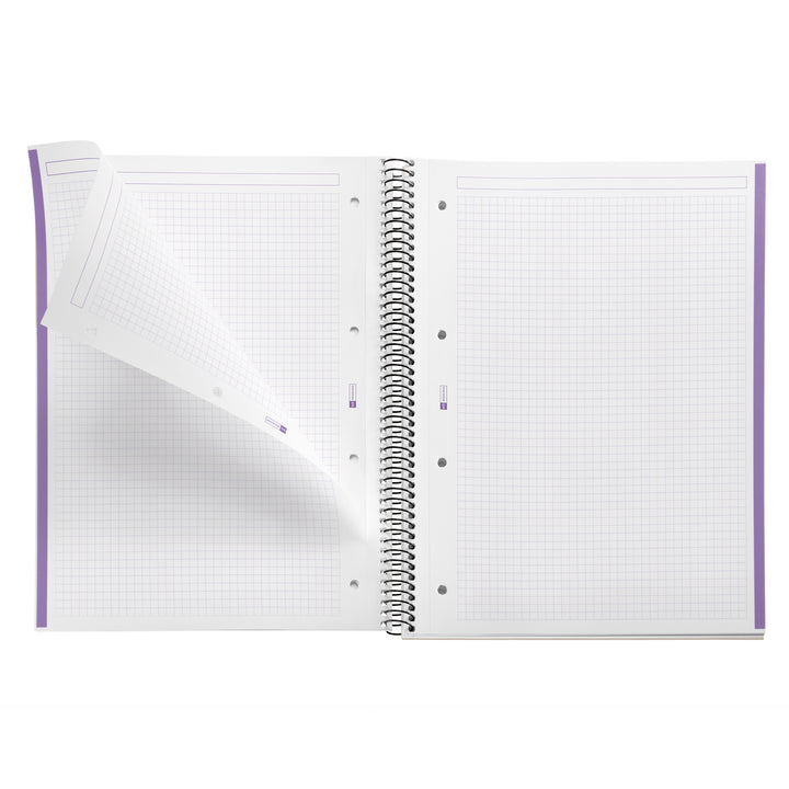 Cuaderno NB1 A4 80 CLA PP Violeta