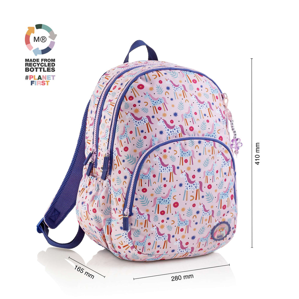 Mochila Triple Oslo Reciclada Unicorn