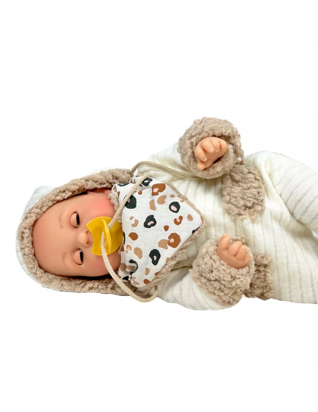 Muñeca Álex cozy beige (presentación: mochila)