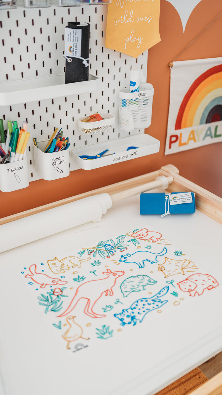 Scribble Mat "Animales Australia"