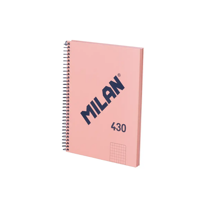 Cuaderno A5 con espiral y tapa dura, papel cuadriculado, colección 430 since 1918