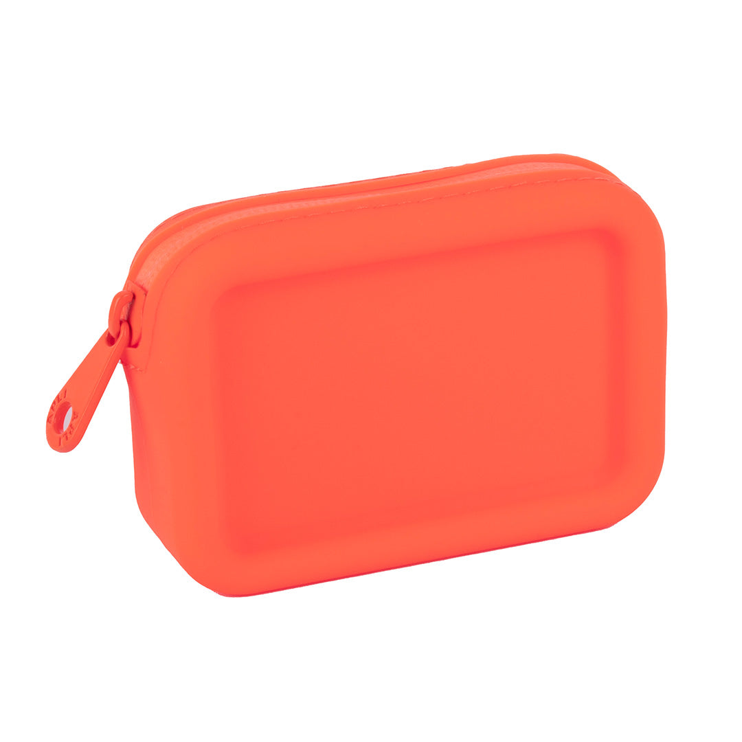 Monederos de silicona Neón naranja