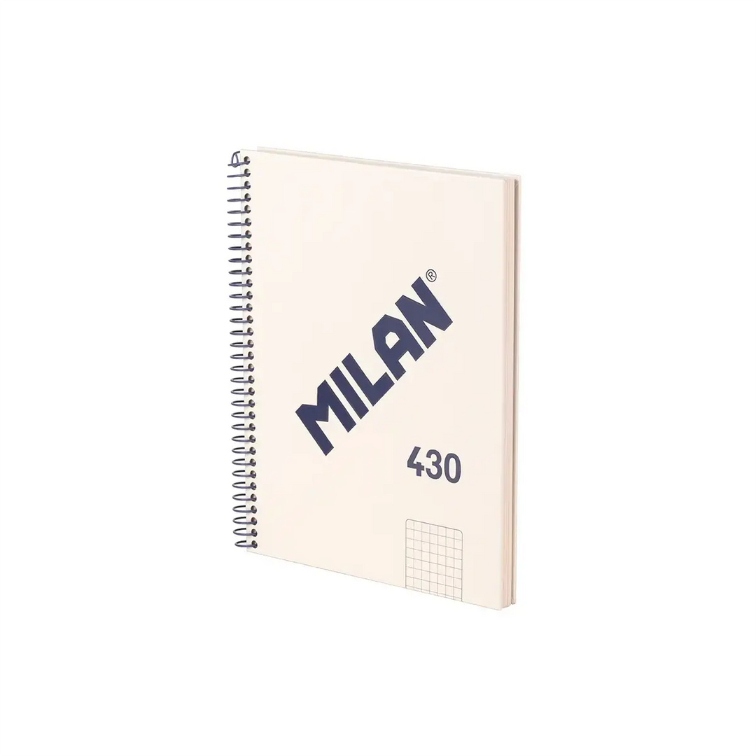 Cuaderno A5 con espiral y tapa dura, papel cuadriculado, colección 430 since 1918