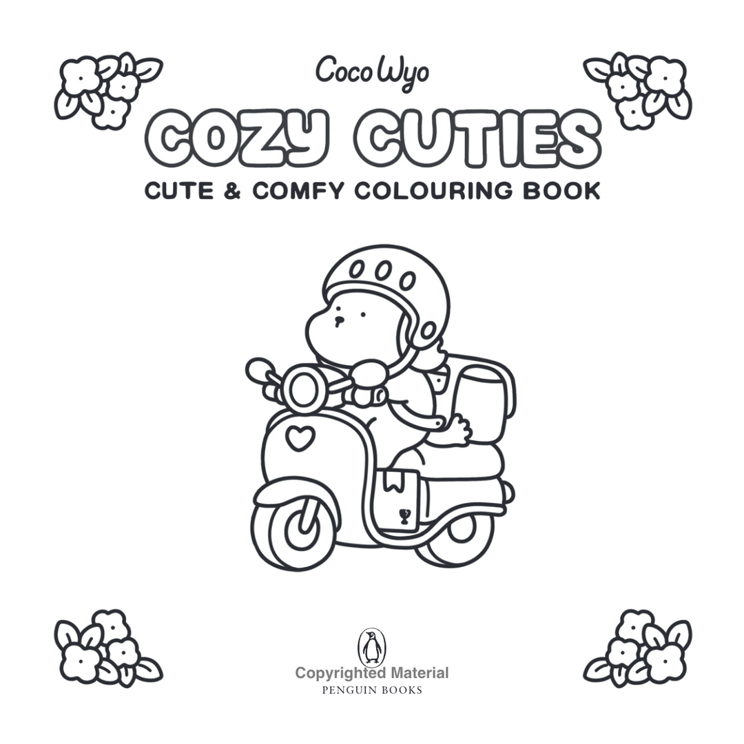 Cozy cuties : Cute & Comfy coloring book