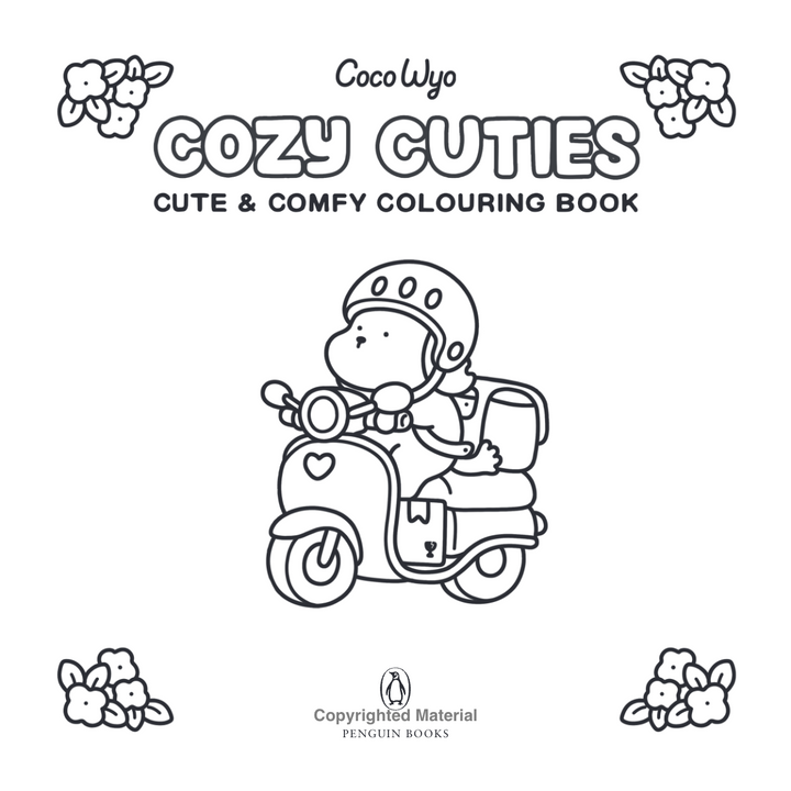 Cozy cuties : Cute & Comfy coloring book