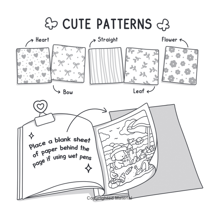 Cozy cuties : Cute & Comfy coloring book