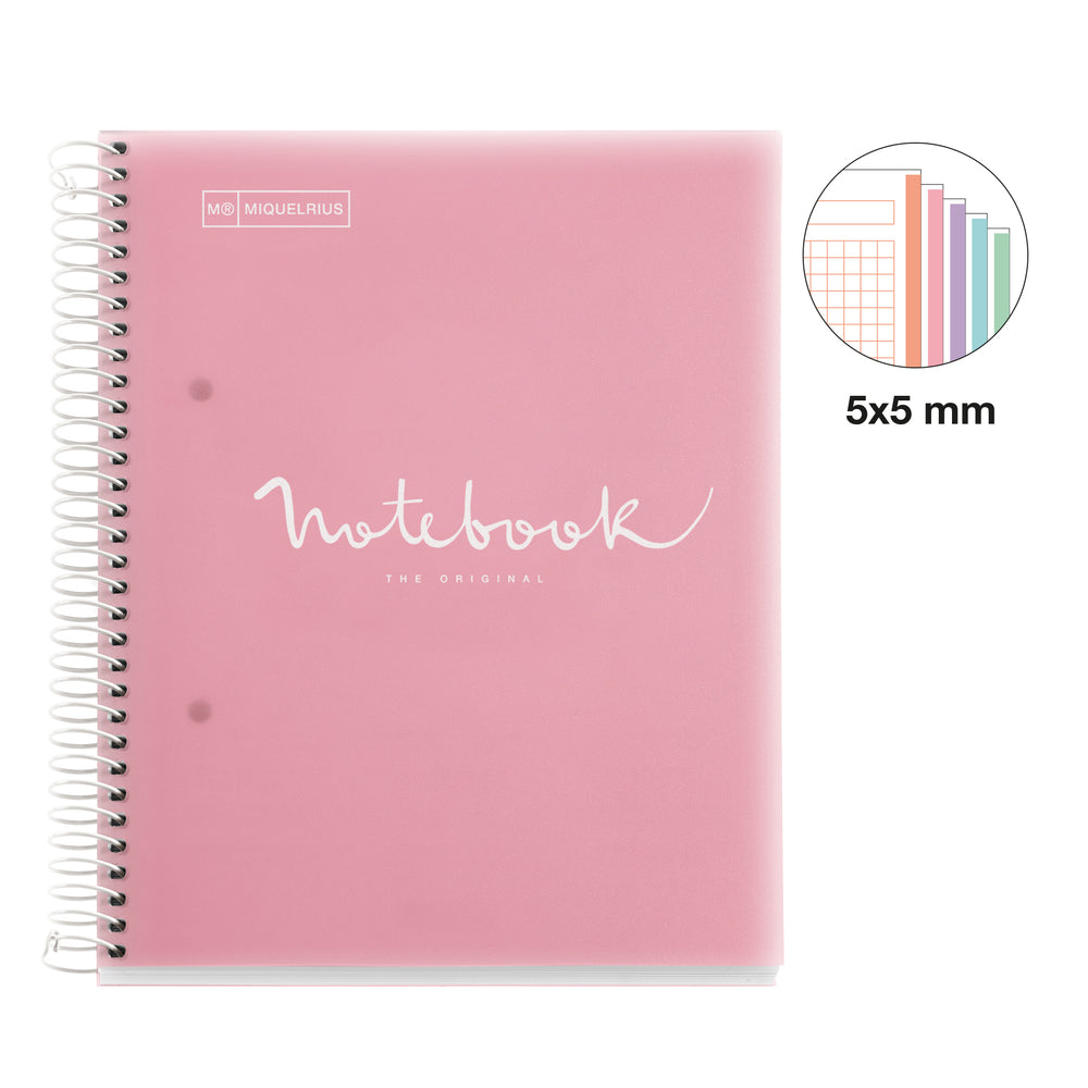 Cuaderno NB5 A5 120 CLA 90G PP Emotions Rosa MR
