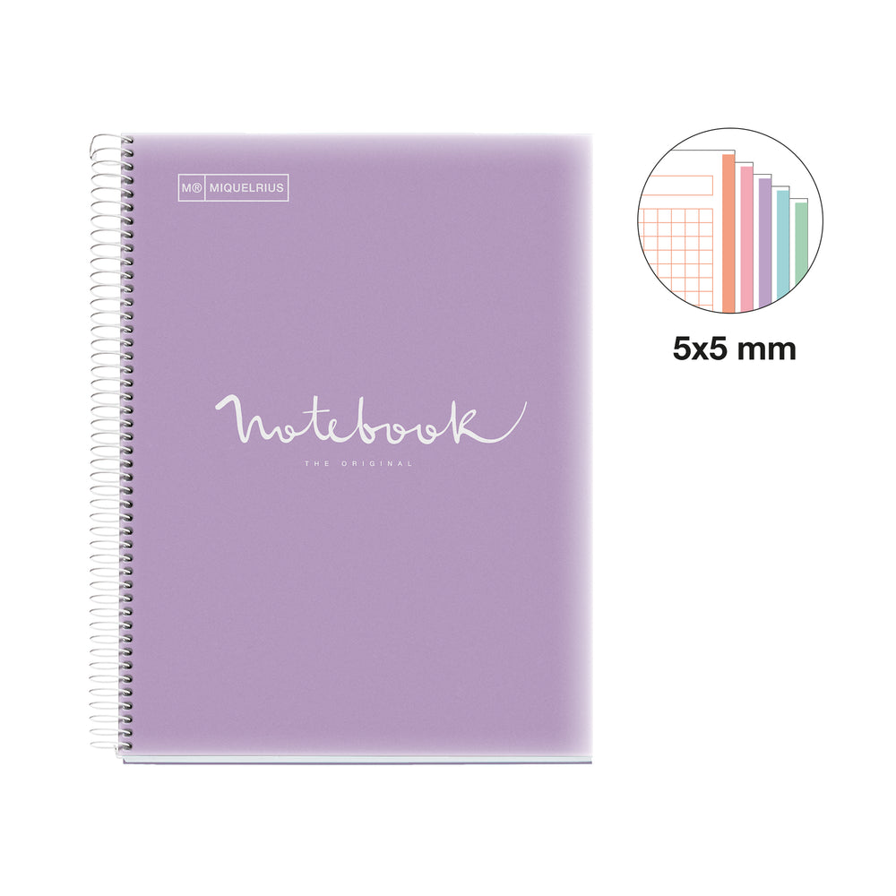 Cuaderno NB5 A4 120 CLA 90G PP Emotions Lavanda MR