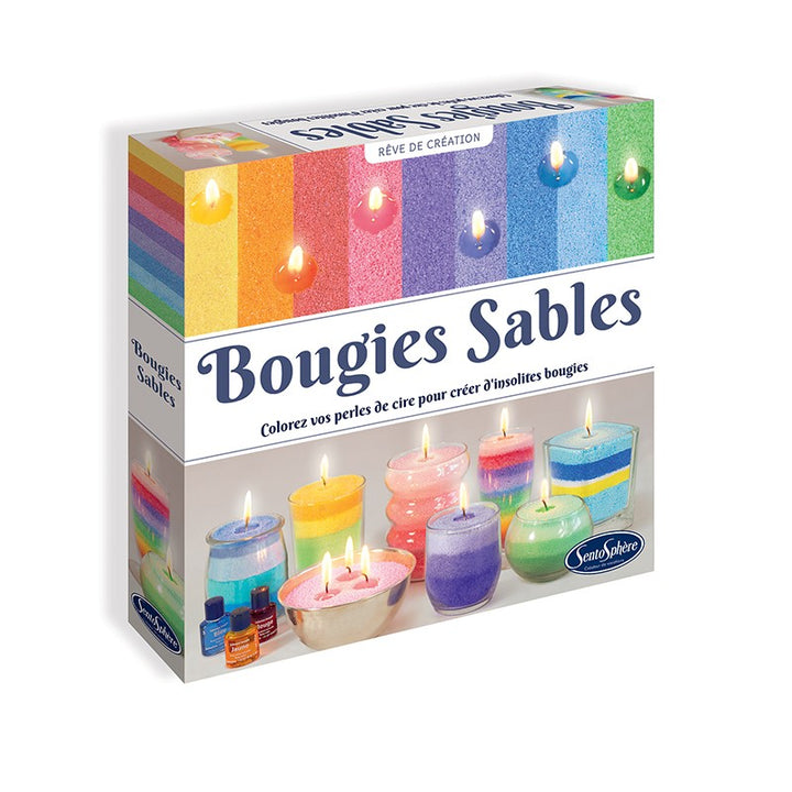 Velas con arenas