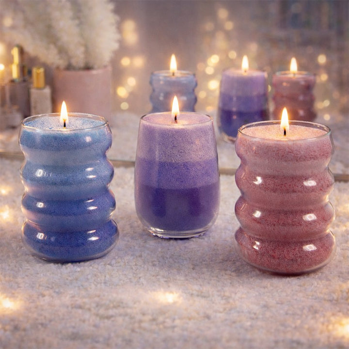 Velas con arenas