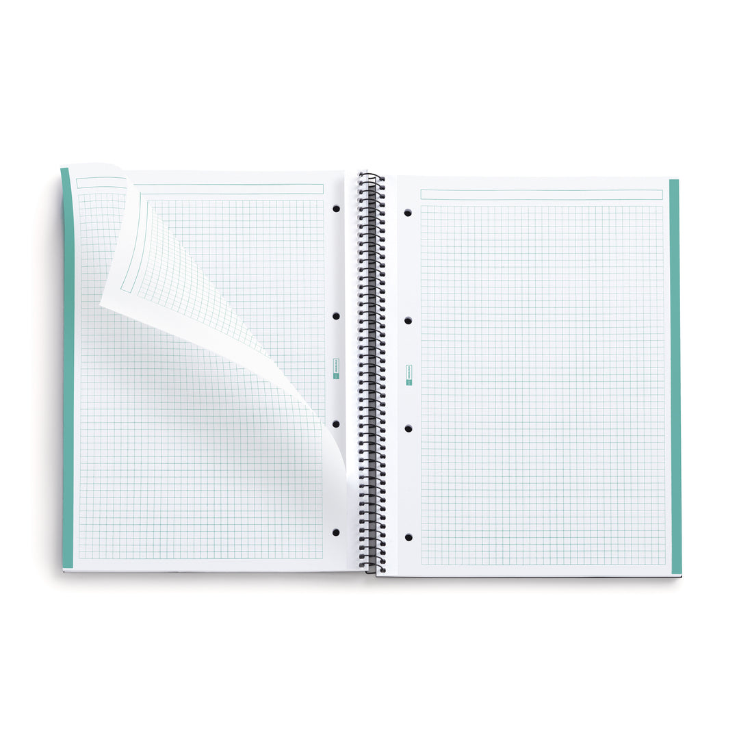 Cuaderno NB1 A4 80 CLA 90G COL.Aqua