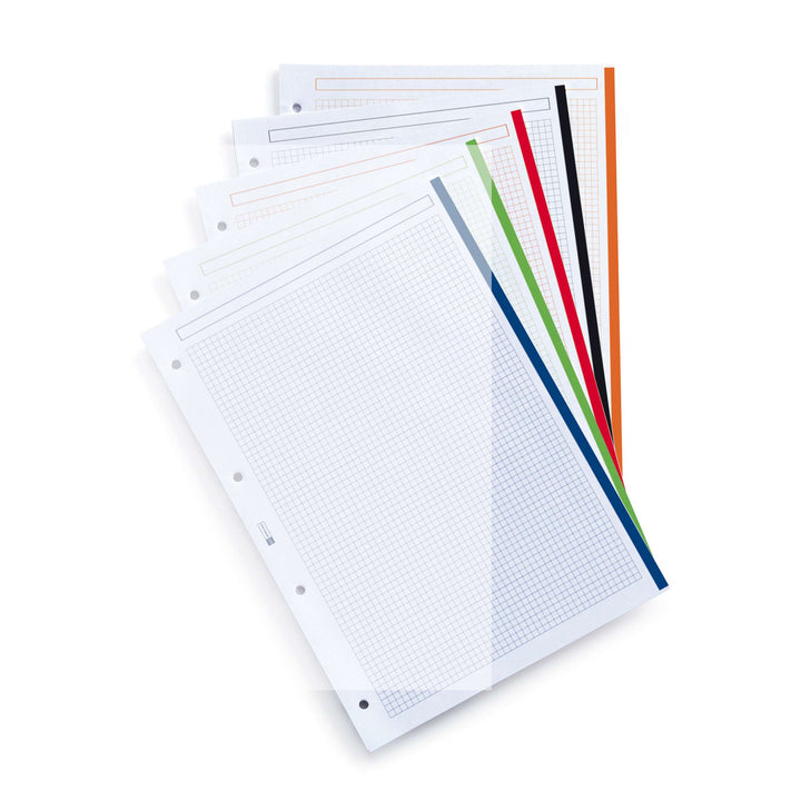 Recambio NB5 A4 100+50 CLA 90G 4 taladros colores intensos