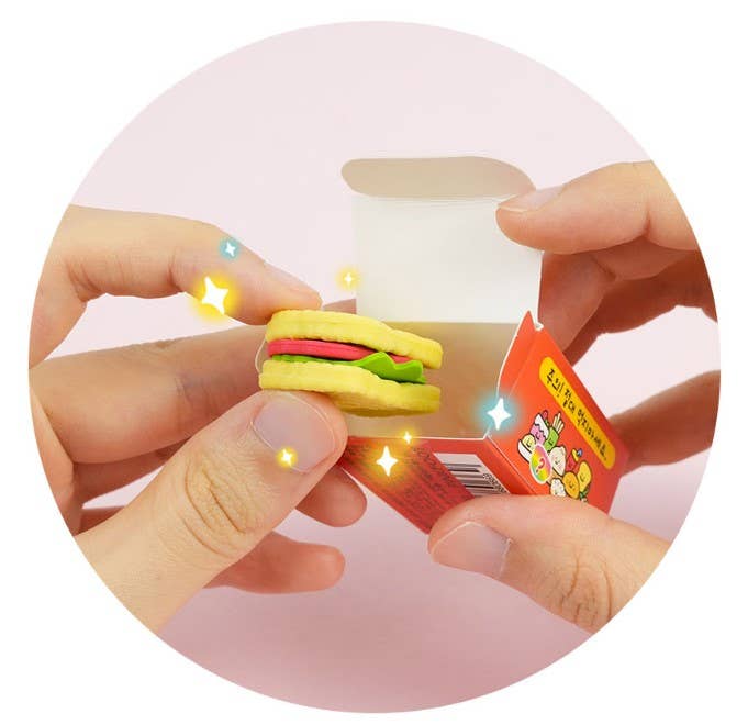 Goma de borrar aleatoria en miniatura Yummy Snack