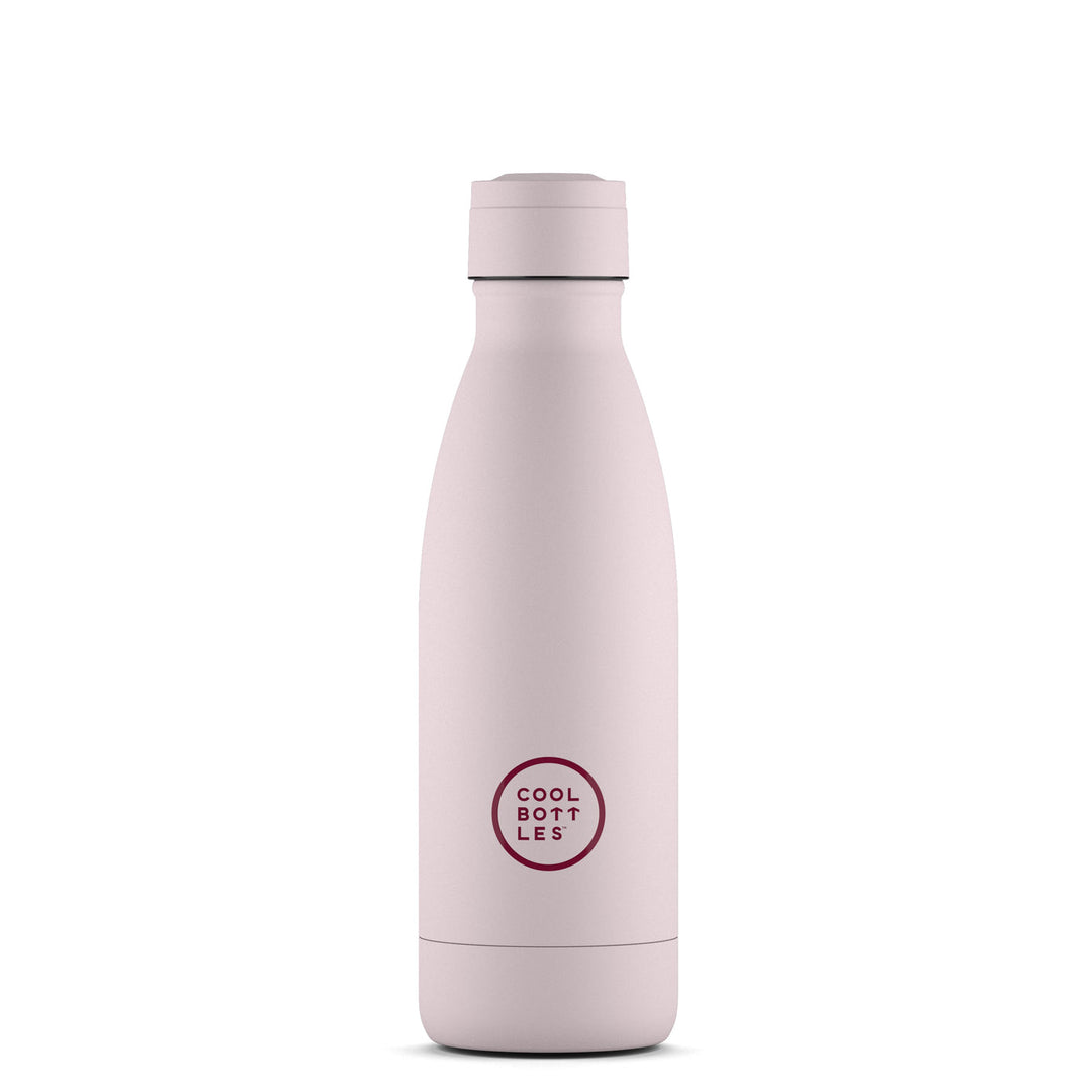 The bottles coolors - Botella de acero inoxidable 350 ml  - Pastel Pink