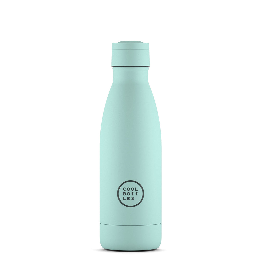 The bottles coolors - Botella de acero inoxidable 350 ml  - Pastel Sky