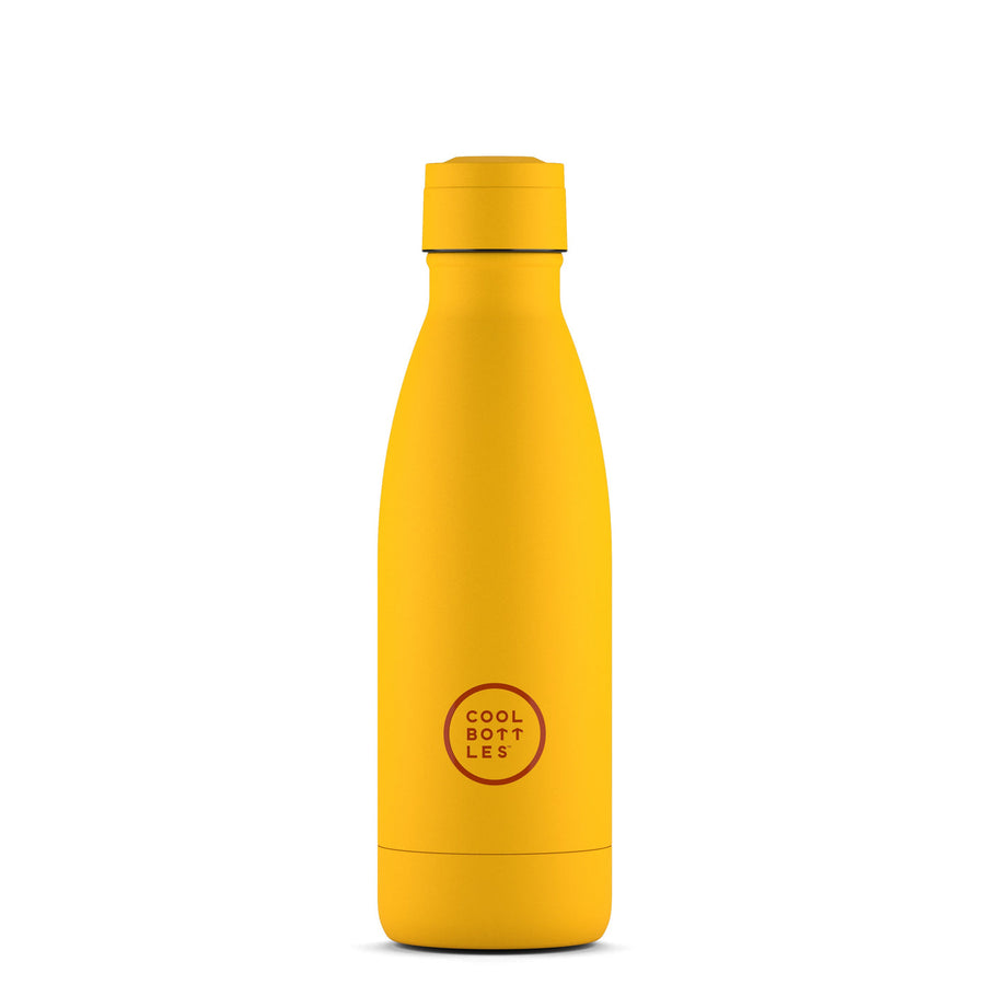 The bottles coolors - Botella de acero inoxidable 500 ml - Vivid Yellow