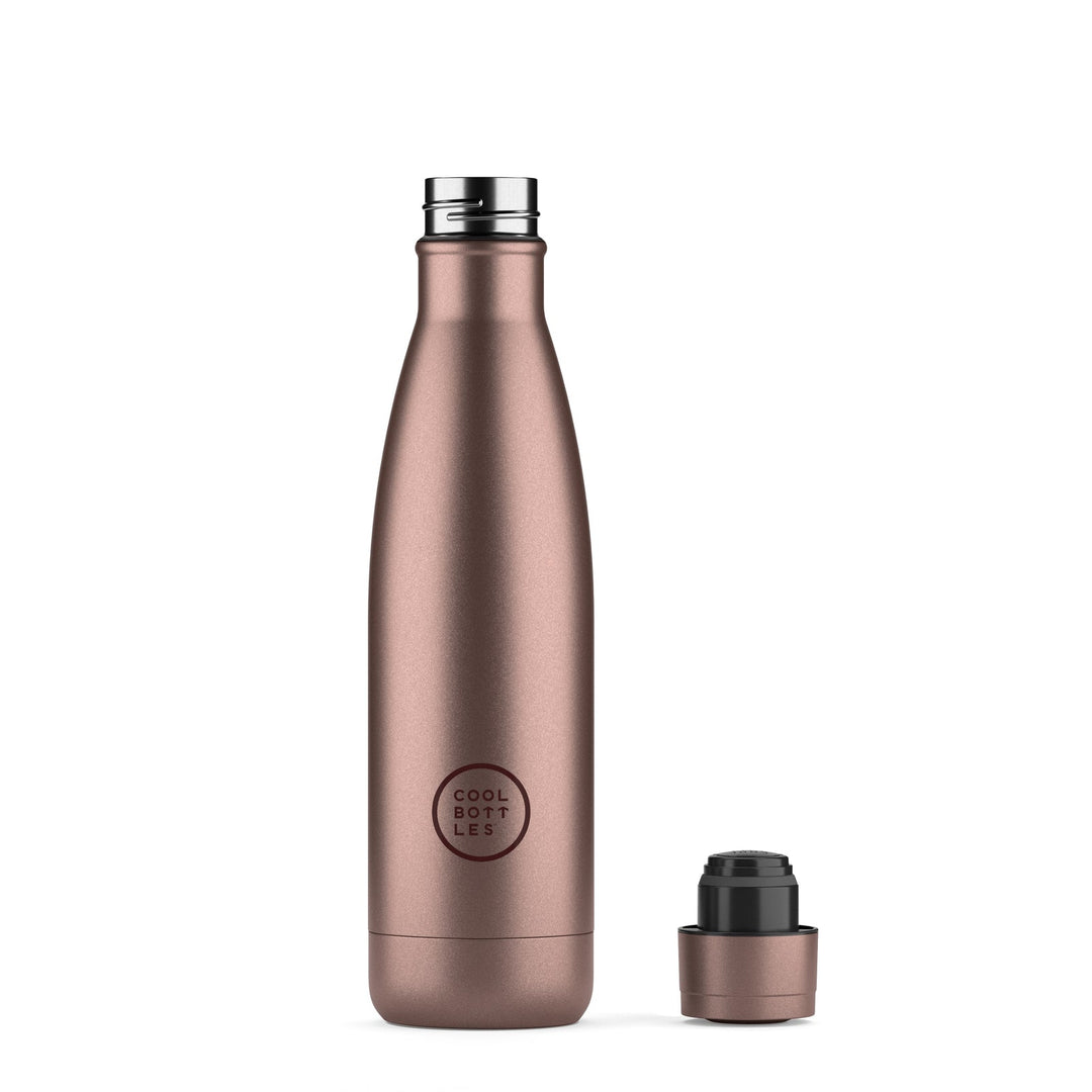 The Bottles Coolors - The Bottle - Metallic Rose  500ml