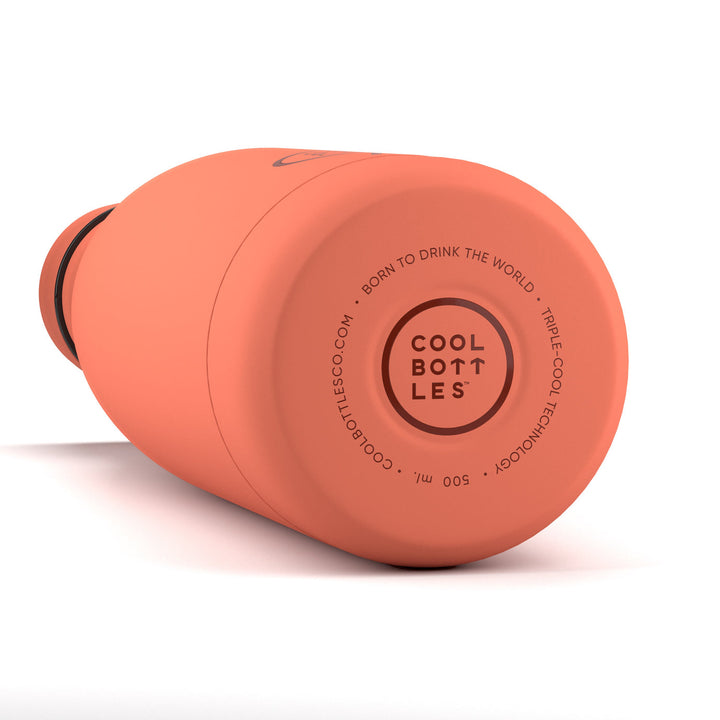 The bottles coolors - Botella de acero inoxidable 500 ml - Pastel Coral