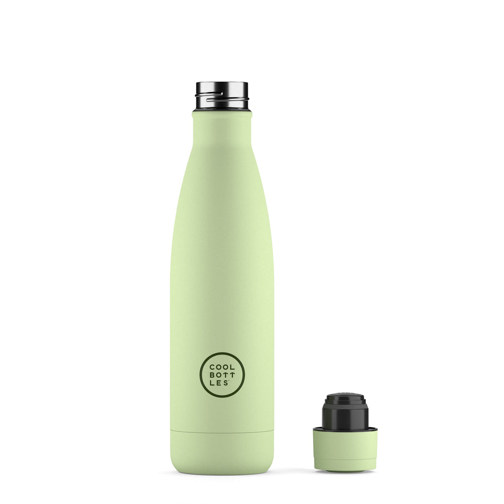 The bottles coolors - Botella de acero inoxidable 500 ml - Pastel Green