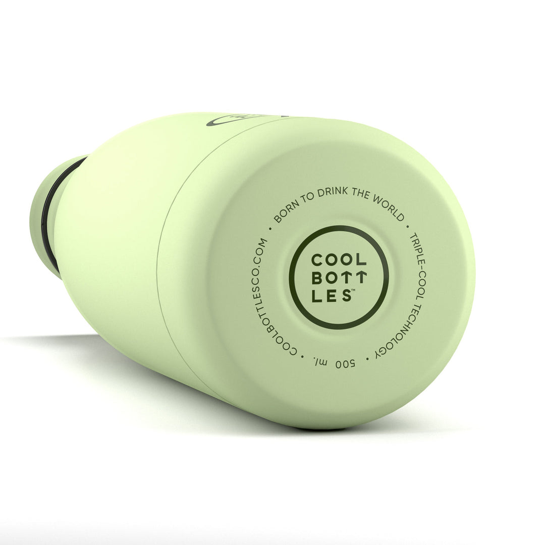 The bottles coolors - Botella de acero inoxidable 500 ml - Pastel Green