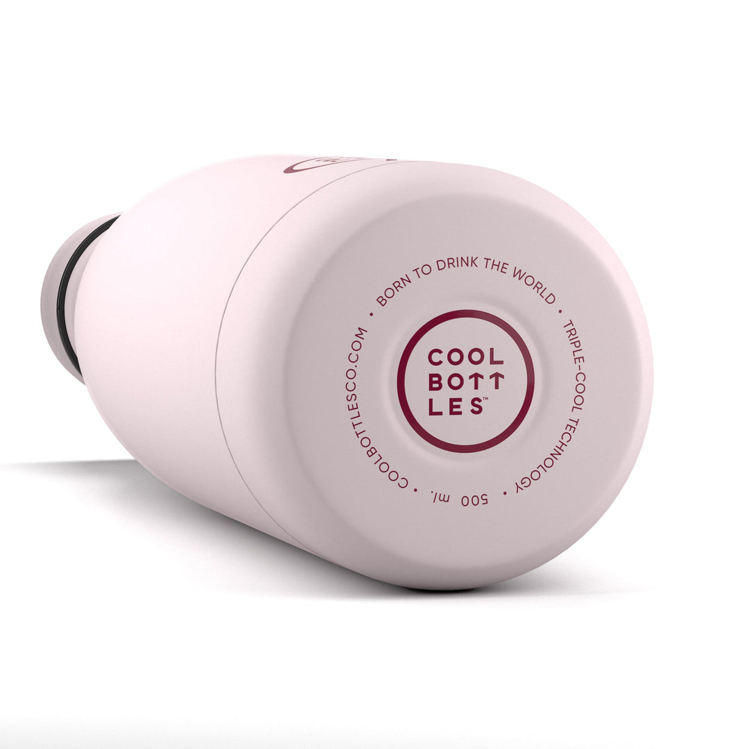 The bottles coolors - Botella de acero inoxidable 500 ml - Pastel Pink