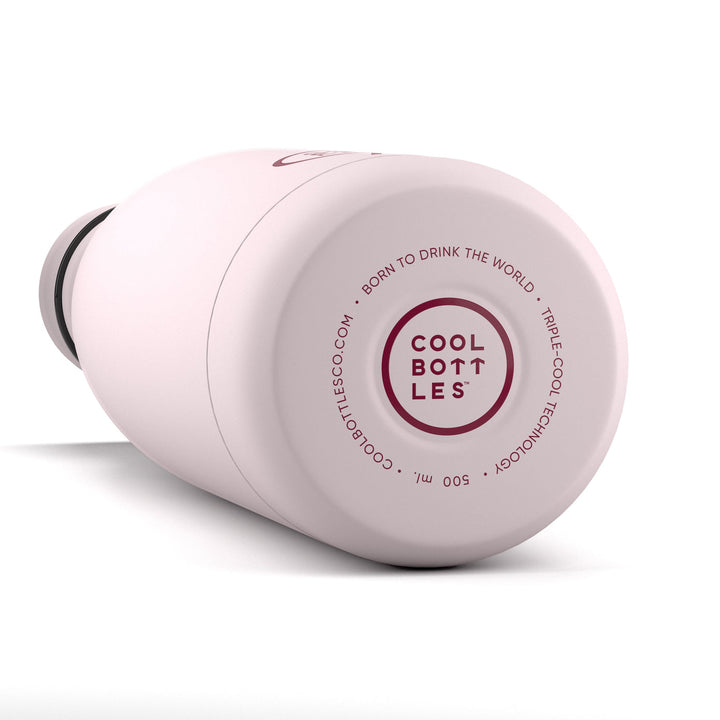 The bottles coolors - Botella de acero inoxidable 500 ml - Pastel Pink