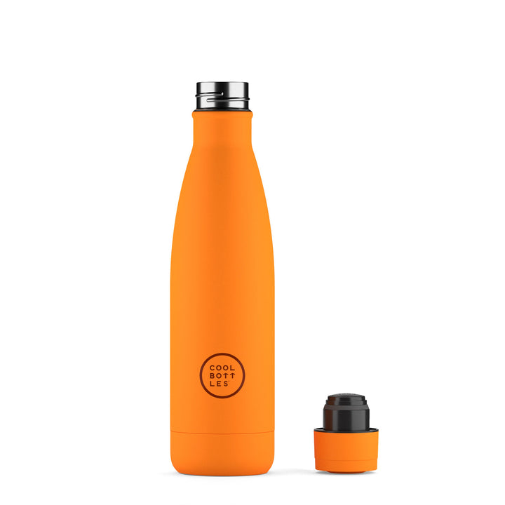 The bottles coolors - Botella de acero inoxidable 500 ml - Vivid Orange