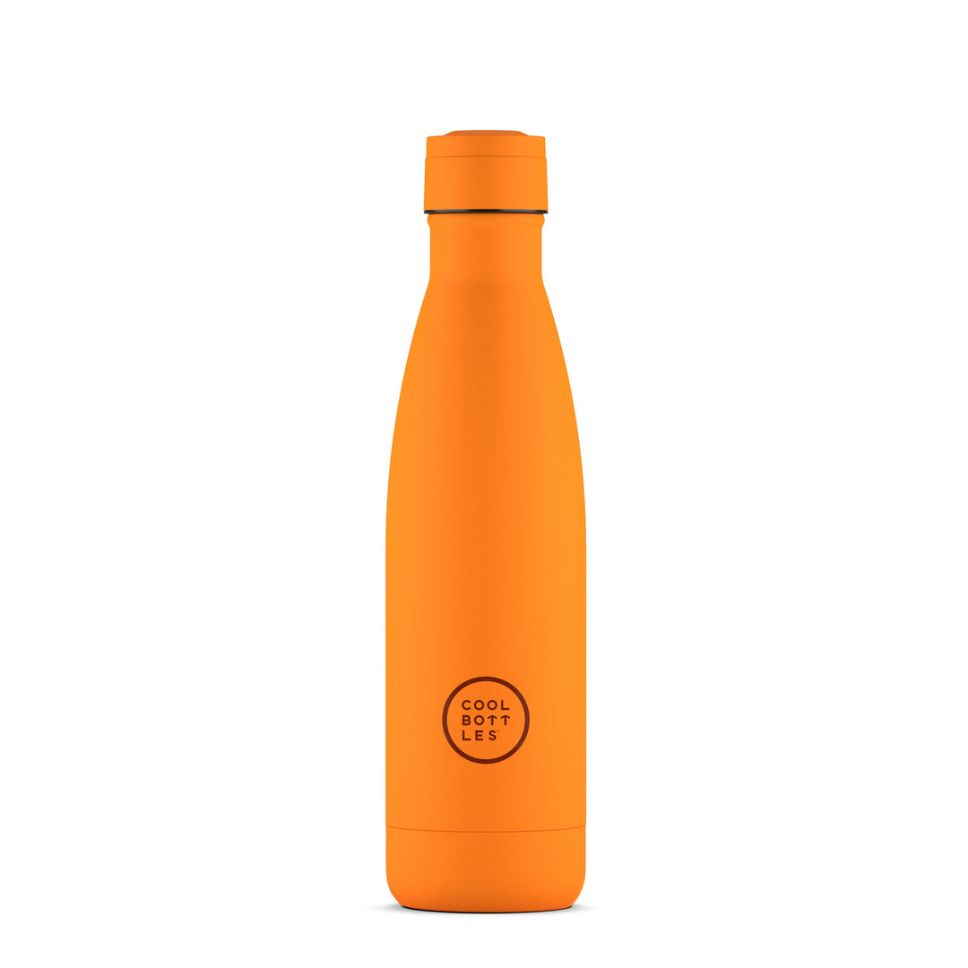 The bottles coolors - Botella de acero inoxidable 500 ml - Vivid Orange