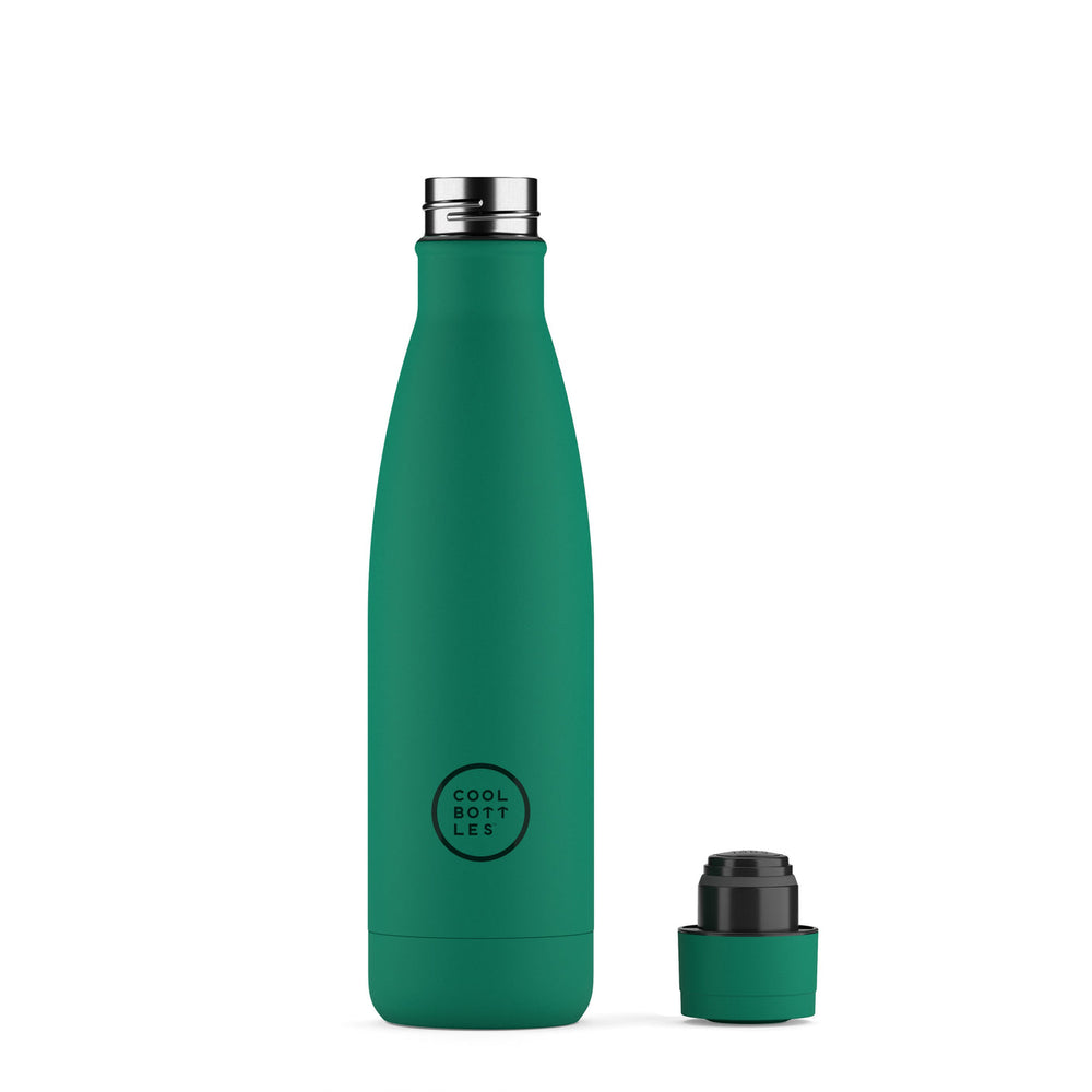 The bottles coolors - Botella de acero inoxidable 500 ml - Vivid Quetzal