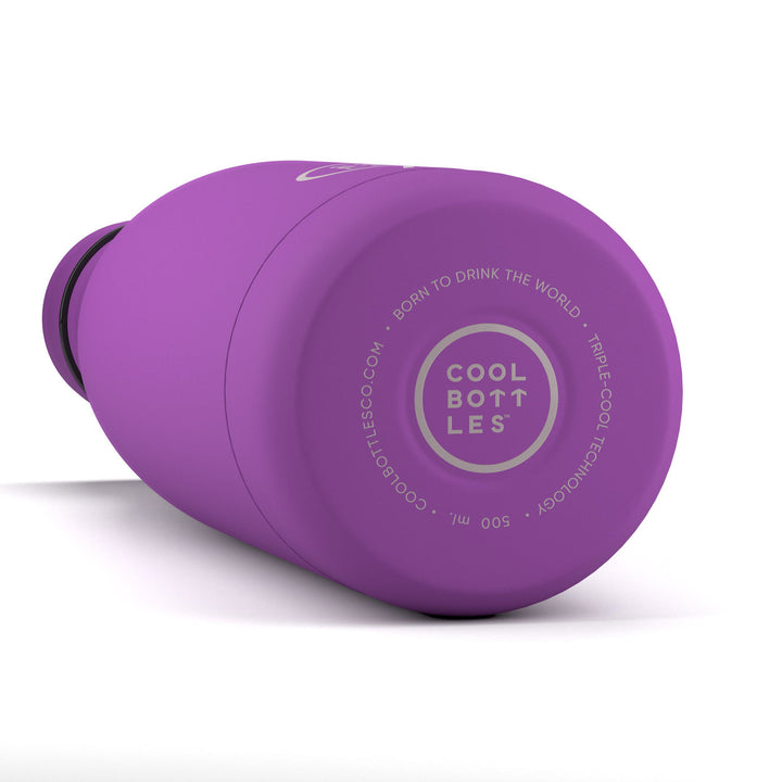 The bottles coolors - Botella de acero inoxidable 500 ml - Vivid Violet