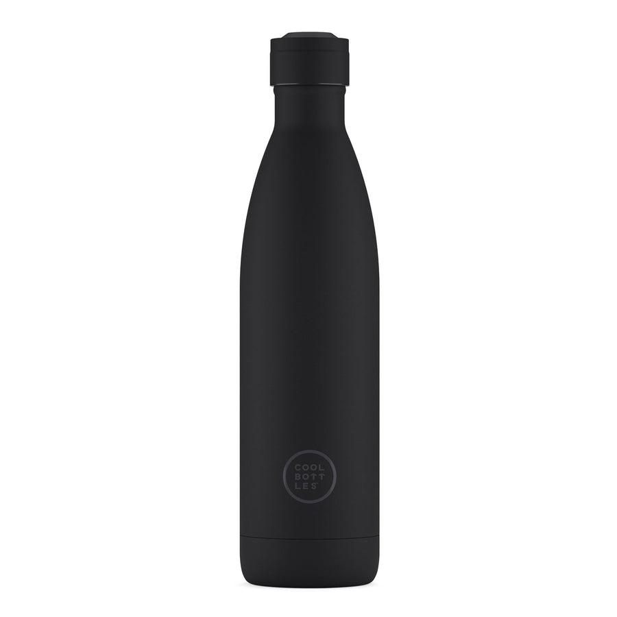 The bottles coolors - Botella de acero inoxidable 750 ml  - Mono Black