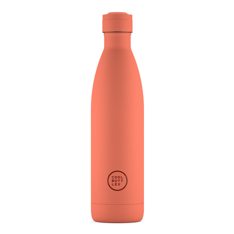 Botella de acero inoxidable 500 ml  - Pastel Coral
