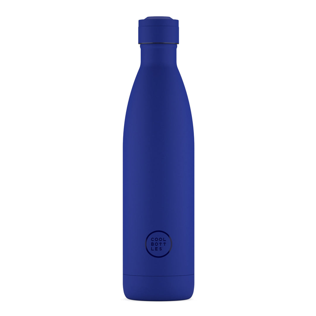 The bottles coolors - Botella de acero inoxidable 750 ml  - Vivid Blue