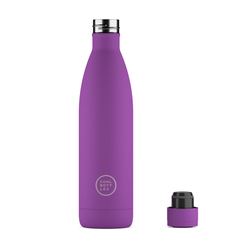 The bottles coolors - Botella de acero inoxidable 750 ml - Vivid Violet