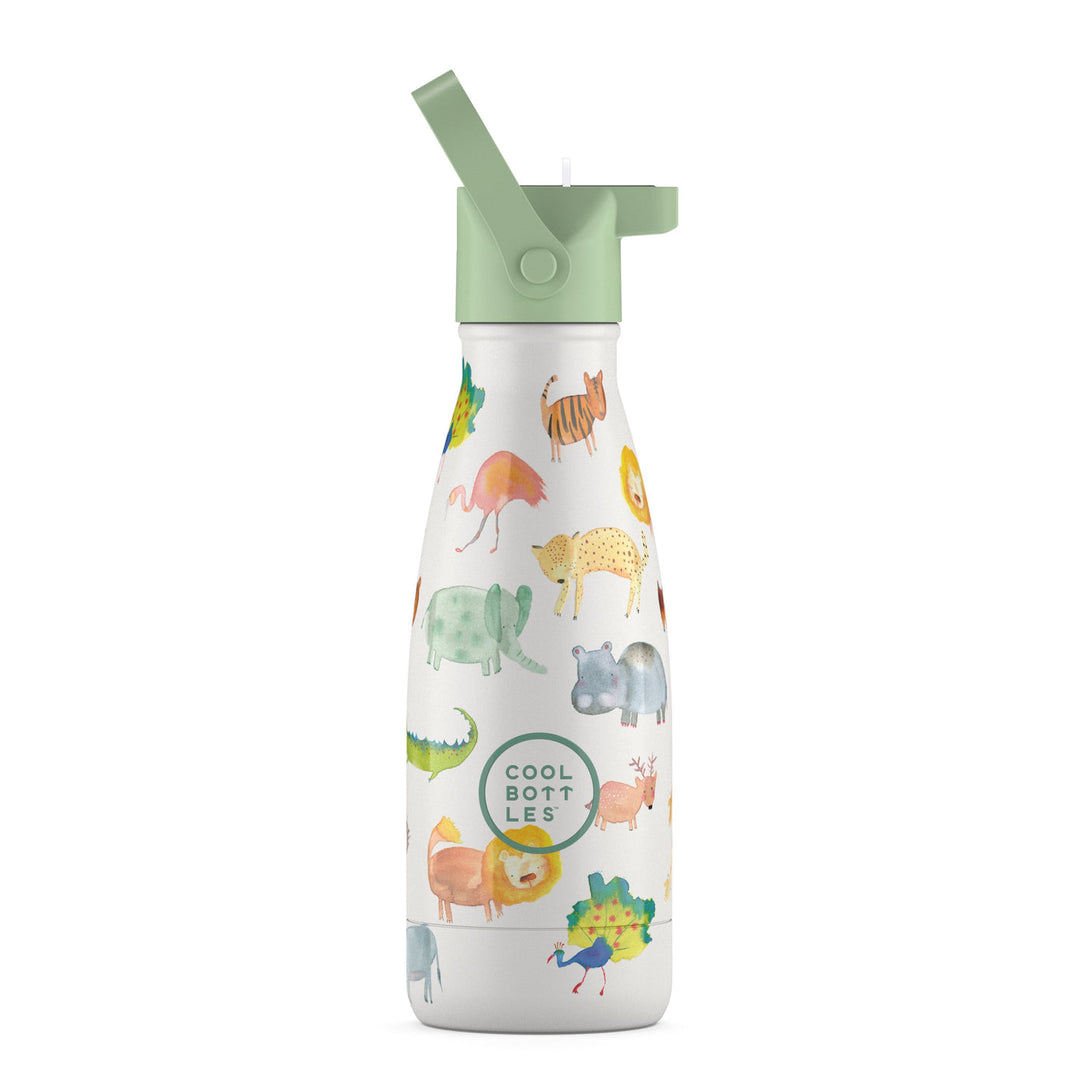 The Kids Bottle - Botella de agua para niños 260 ml - African Safari