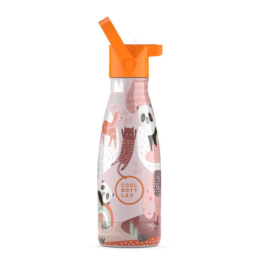 The Kids Bottle - Botella de agua para niños 260 ml - Panda gang
