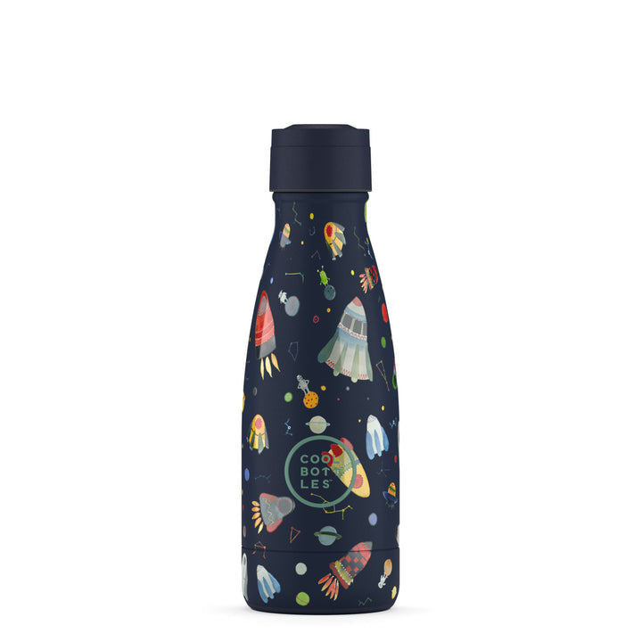 The Kids Bottle - Botella de agua para niños 260 ml - Space Rockets