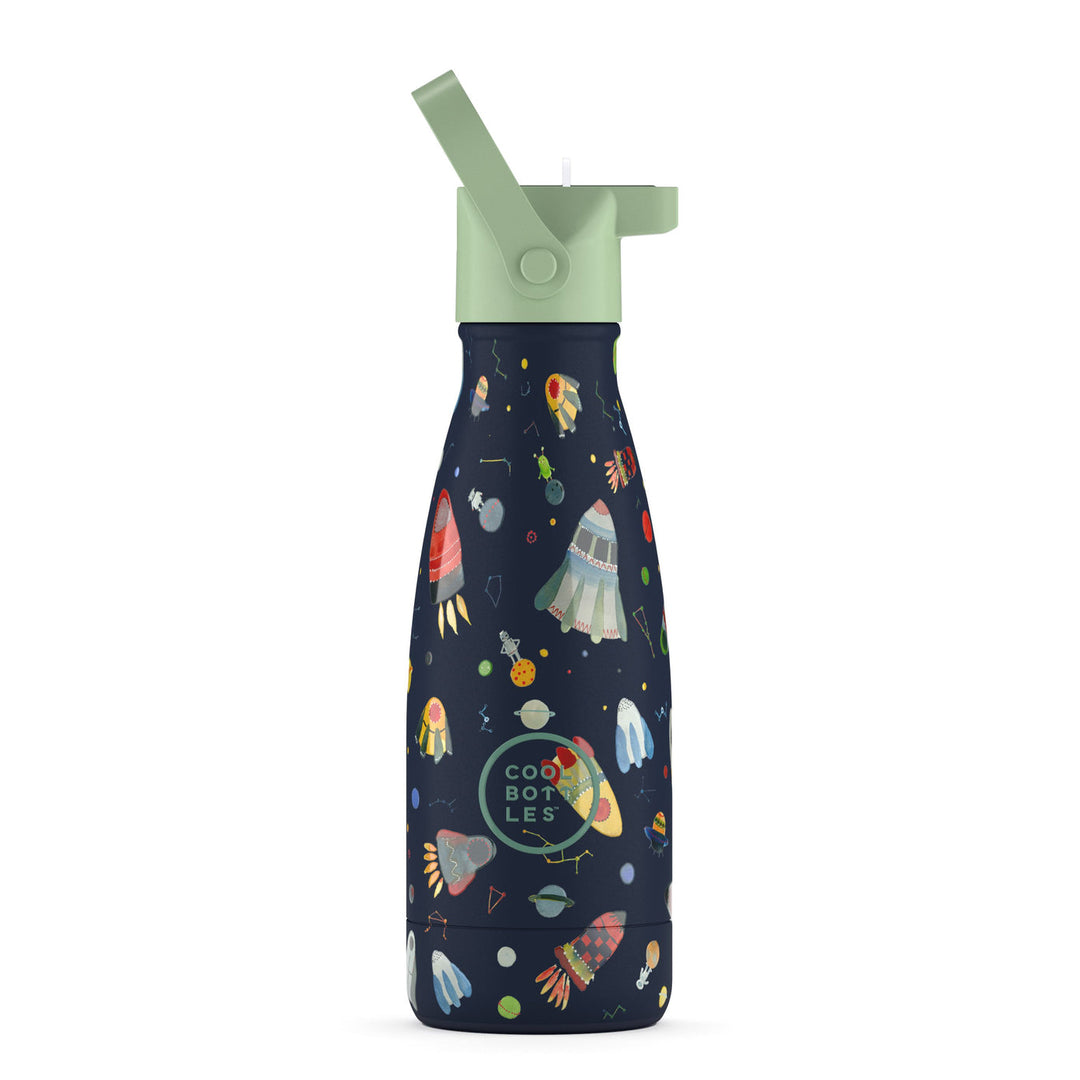 The Kids Bottle - Botella de agua para niños 260 ml - Space Rockets