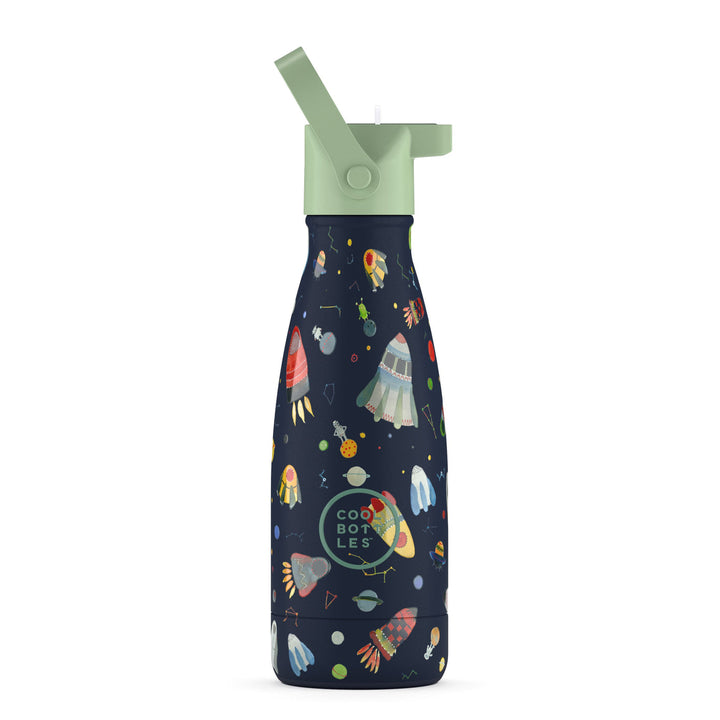 The Kids Bottle - Botella de agua para niños 260 ml - Space Rockets