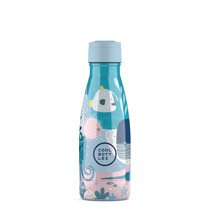 The Kids Bottle - Botella de agua para niños 260 ml - Sea world
