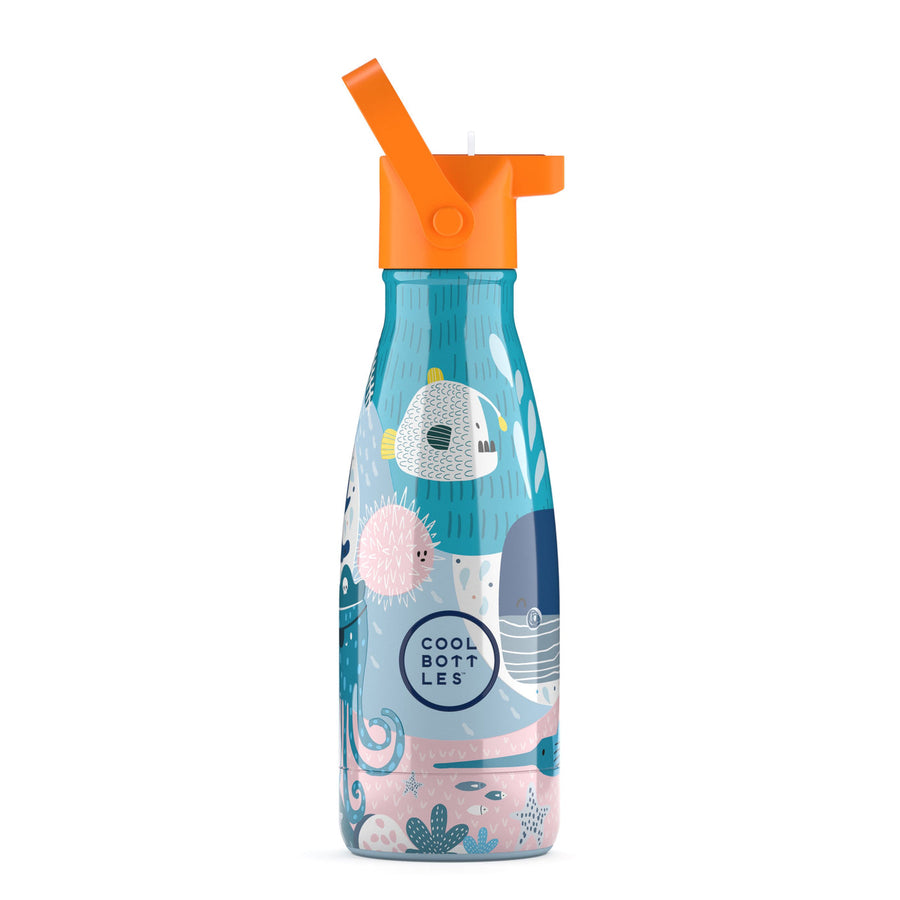 The Kids Bottle - Botella de agua para niños 260 ml - Sea world