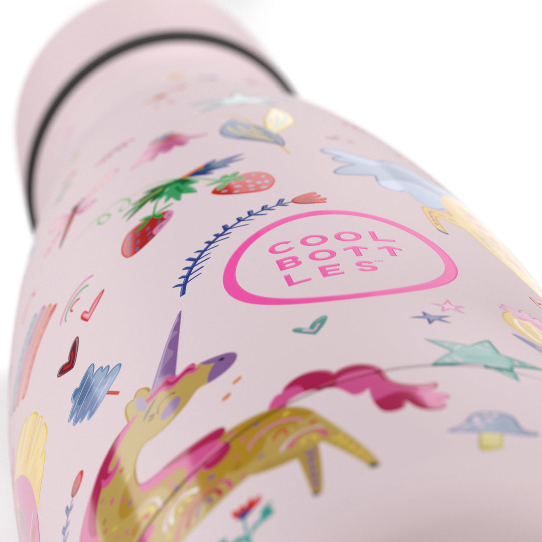 The bottles kids - Botella de agua para niños 350 ml - Funny Unicorns