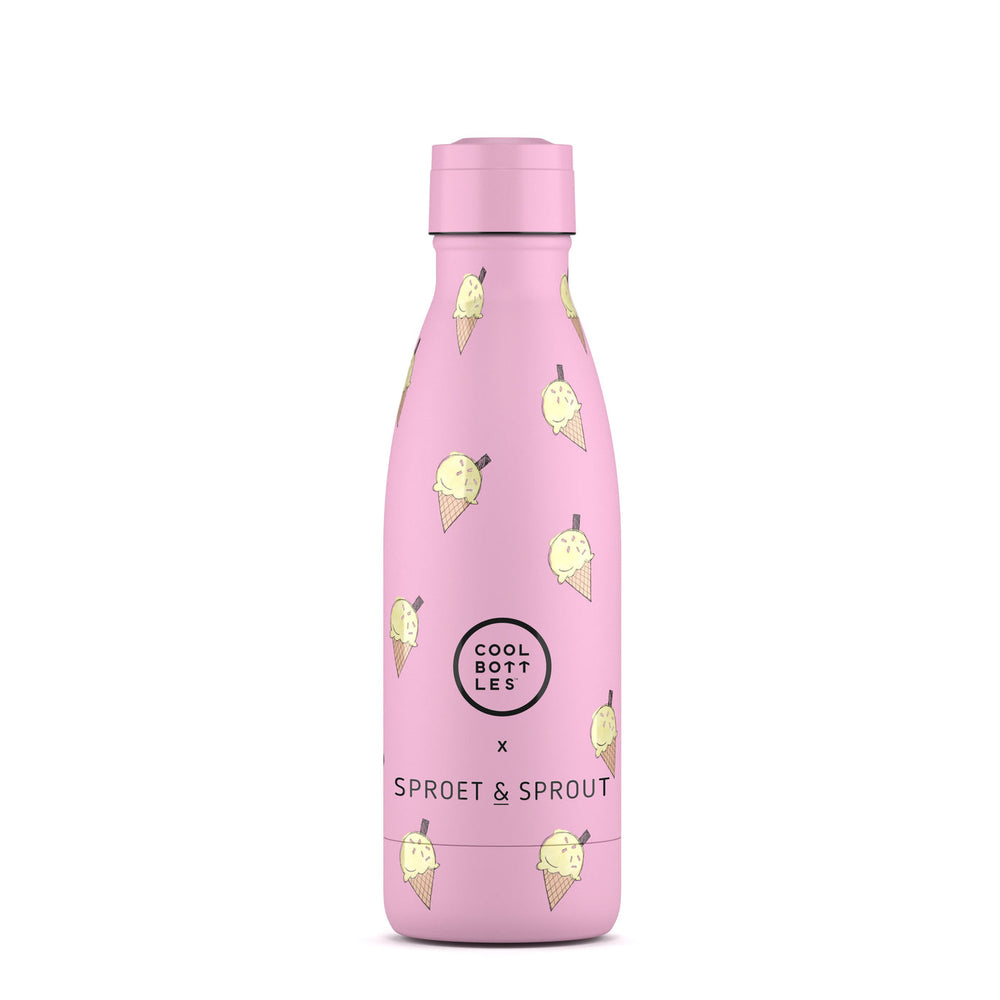 The bottles kids - Botella de agua para niños 350 ml - SPRT & Pink Scoop  350ml