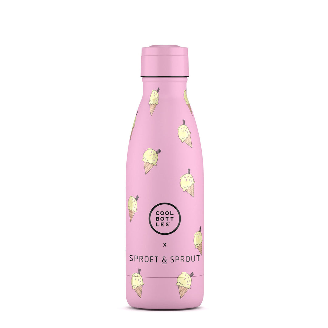 The bottles kids - Botella de agua para niños 350 ml - SPRT & Pink Scoop  350ml