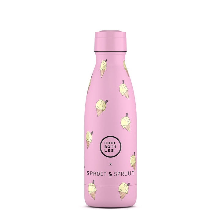 The bottles kids - Botella de agua para niños 350 ml - SPRT & Pink Scoop  350ml
