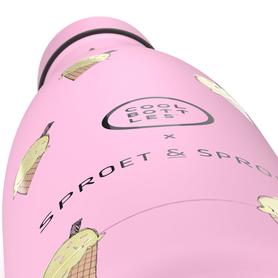 The bottles kids - Botella de agua para niños 350 ml - SPRT & Pink Scoop  350ml