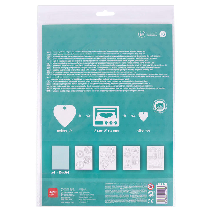 Magic Plastic A4 4 hojas